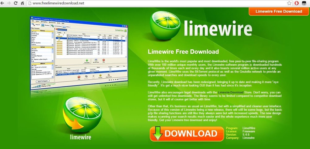 limewire free for mac os x